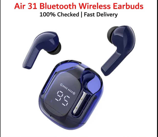 Series 9 Smartwatch + Air 31 Earbuds Combo – Free Pouch Gift (Premium Bundle)