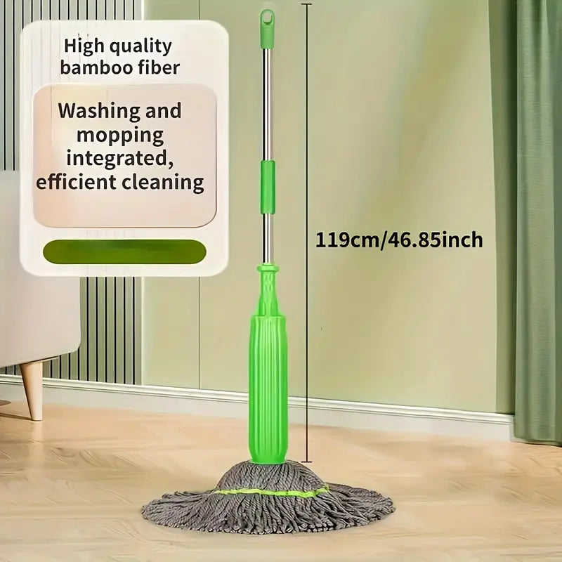 Effortless Cleaning with KeFanta Self-Wringing Twist Mop