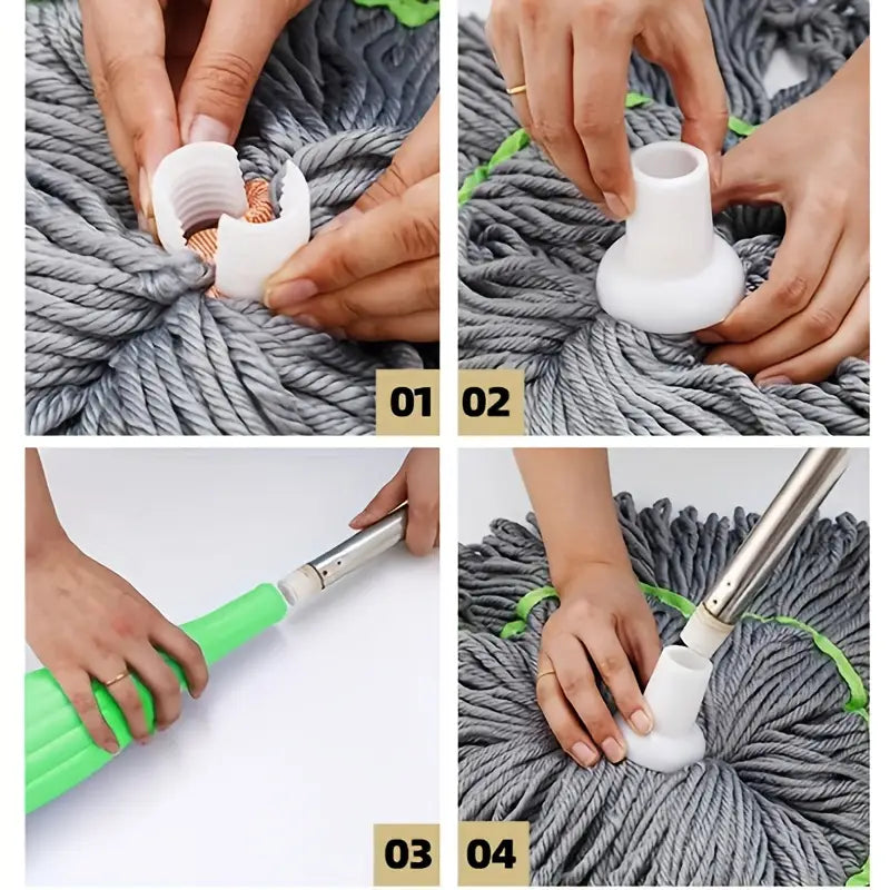 Effortless Cleaning with KeFanta Self-Wringing Twist Mop