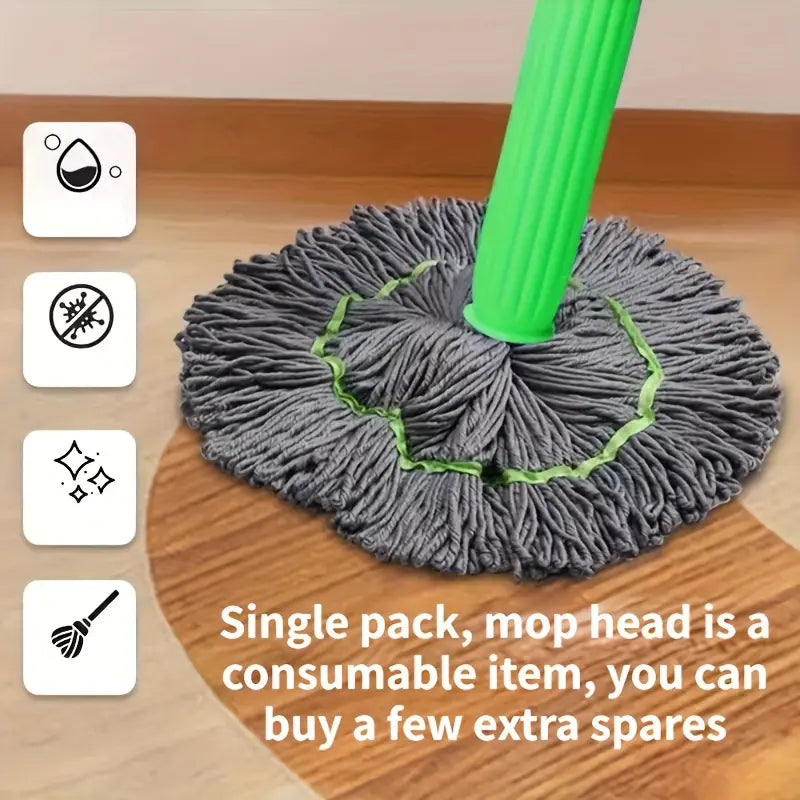 Effortless Cleaning with KeFanta Self-Wringing Twist Mop