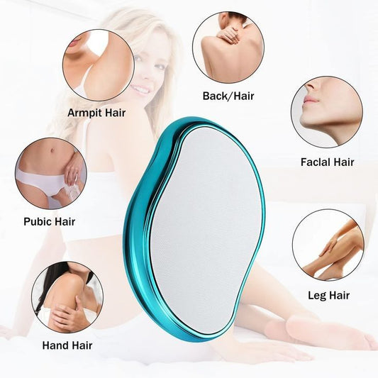 crystal hair remover stone Painless Epilator Reusable Depilation Tool for body hair.