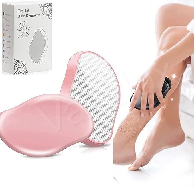 crystal hair remover stone Painless Epilator Reusable Depilation Tool for body hair.