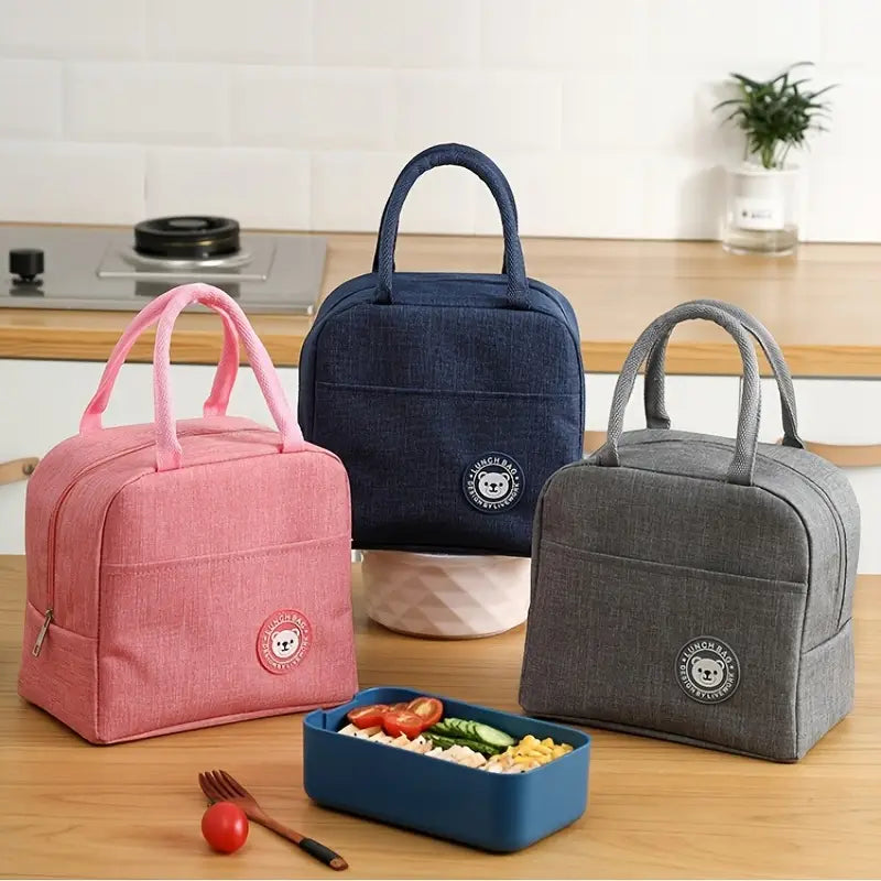 portable isulated lunch box bag