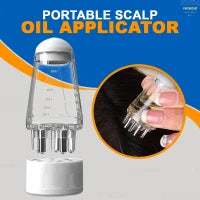 Hair Oil Spplicator for Scalp, Ball Root Comb Applicator Bottle Scalp Massager Hair Growth, Hair Massager for Hair Growth, Suitable for Essential Oil Hair Treatment for Home and Travel