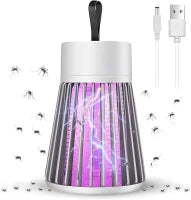 Silent Mosquito Killer Lamp Portable Electric Fly Trap USB Plug Insect Killer Insect Repellent Lamp Zapper for Indoor Bedroom, lamp for insect and mosquito kill