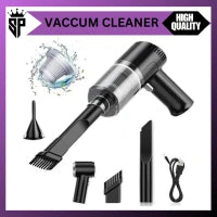 3 in 1 Portable Vacuum Cleaner Duster Blower Air Pump Wireless Handheld Clean Microscopic Dust From Car, Home, Computer, Laptop, Flower, Mirror, Vehicle Interior Cleaner