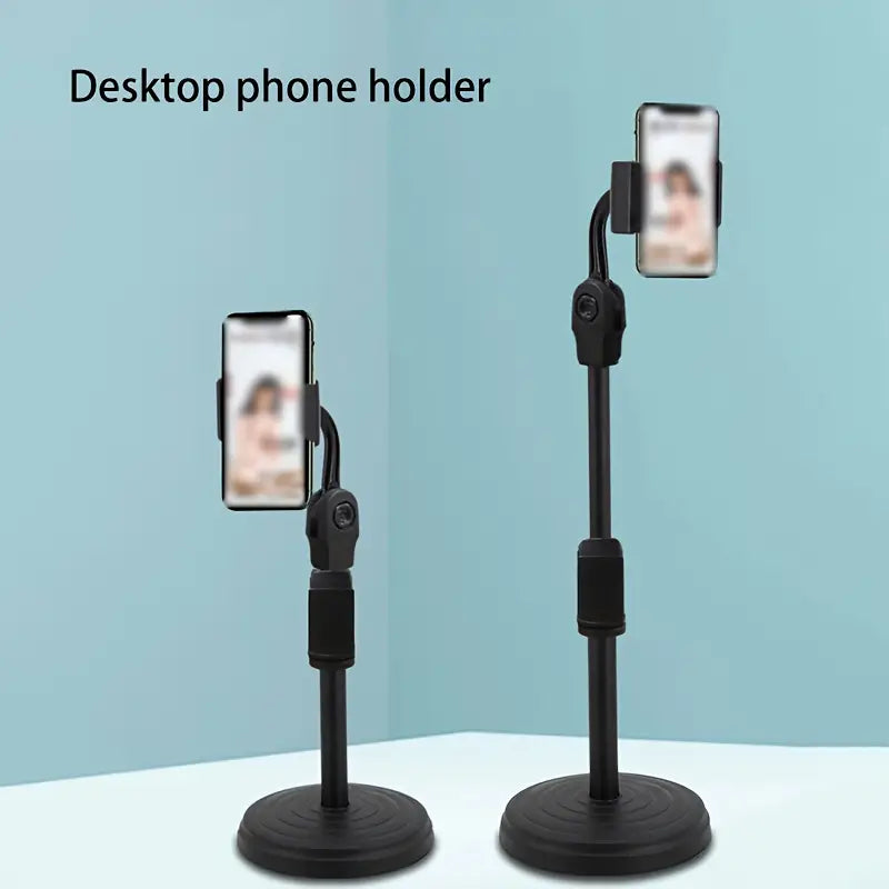 Mobile Phone Stand For Phone Retractable Holder Desk Table Clip Bracket Table Cell Phone Support Holder Mount For Live Broadcas