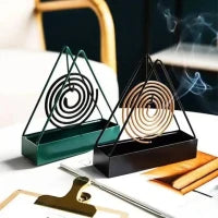 "Your Space's Best Accessory: Stylish Triangle Mosquito Coil Holder 927"