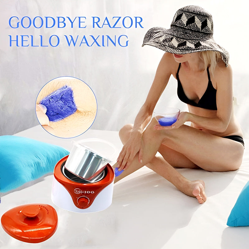 SM.100 Electric Wax Warmer for Hair Removal – Professional Melting Pot for Depilatory and Paraffin Wax