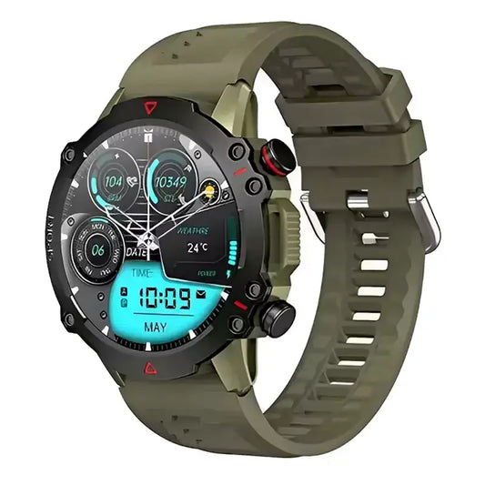 D-Screen Pro Smartwatch | Bluetooth Calls | 50 Sports Modes | 5-Day Battery