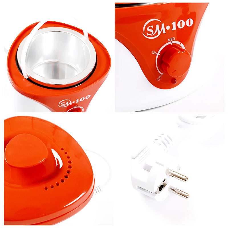 SM.100 Electric Wax Warmer for Hair Removal – Professional Melting Pot for Depilatory and Paraffin Wax