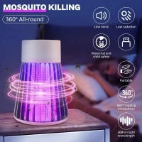 Silent Mosquito Killer Lamp Portable Electric Fly Trap USB Plug Insect Killer Insect Repellent Lamp Zapper for Indoor Bedroom, lamp for insect and mosquito kill