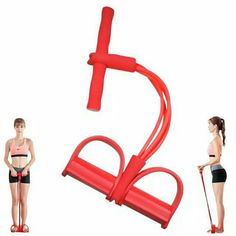 Rubber Tummy trimmer 3 ropes, body exercise machine, Home Gym Machine, Belly Fat Burner