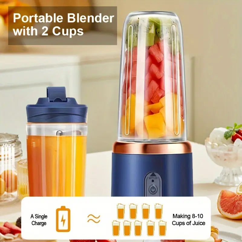 Juicer Portable Small Charging Juicer Cup Household Wholesale Cross border Multifunctional Juicer Juicer Cup