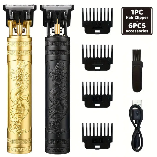 Original T9 Hair Trimmer and clipper Professional - Rechargeable Beard Trimmer & Styler - T Blade Titanium 0mm Cut Cordless Shaving Machine Barber Shop Set Beard Shaving Hair Cutting