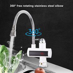 Tankless Electric Hot Water Heater Faucet Kitchen Instant Heating Tap Water