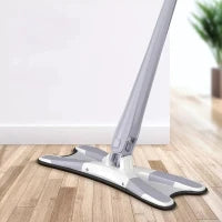 X Type Flat Floor Mop,Easy Squeeze Mop Cleaner