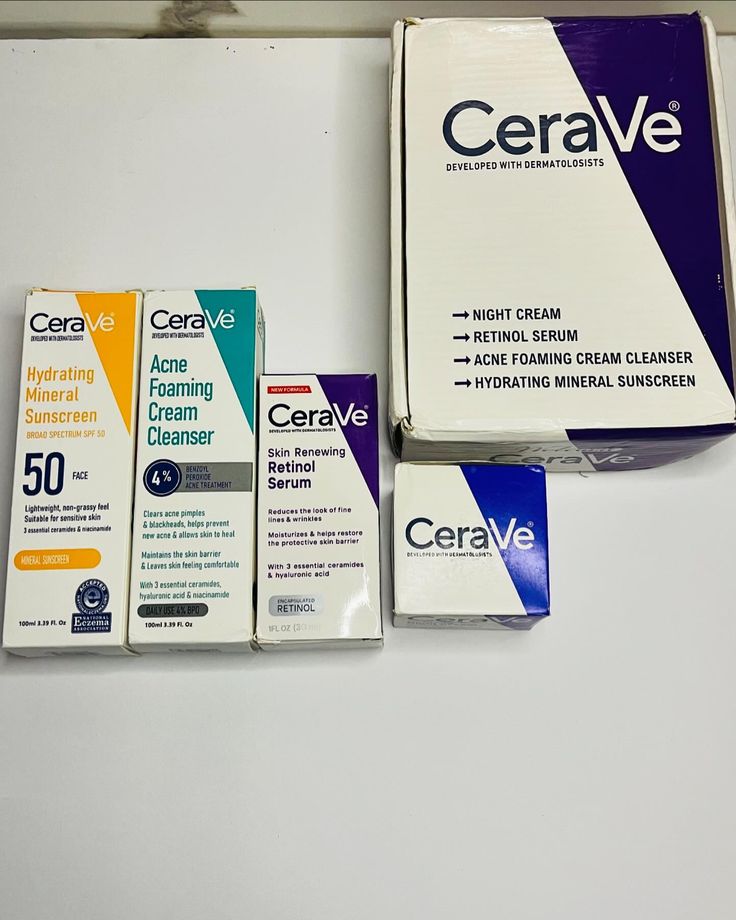 CeraVe 4 in 1 skin care kit