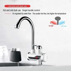 Tankless Electric Hot Water Heater Faucet Kitchen Instant Heating Tap Water