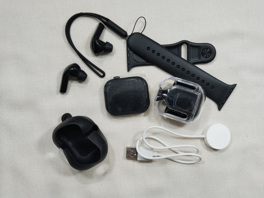Series 9 Smartwatch + Air 31 Earbuds Combo – Free Pouch Gift (Premium Bundle)